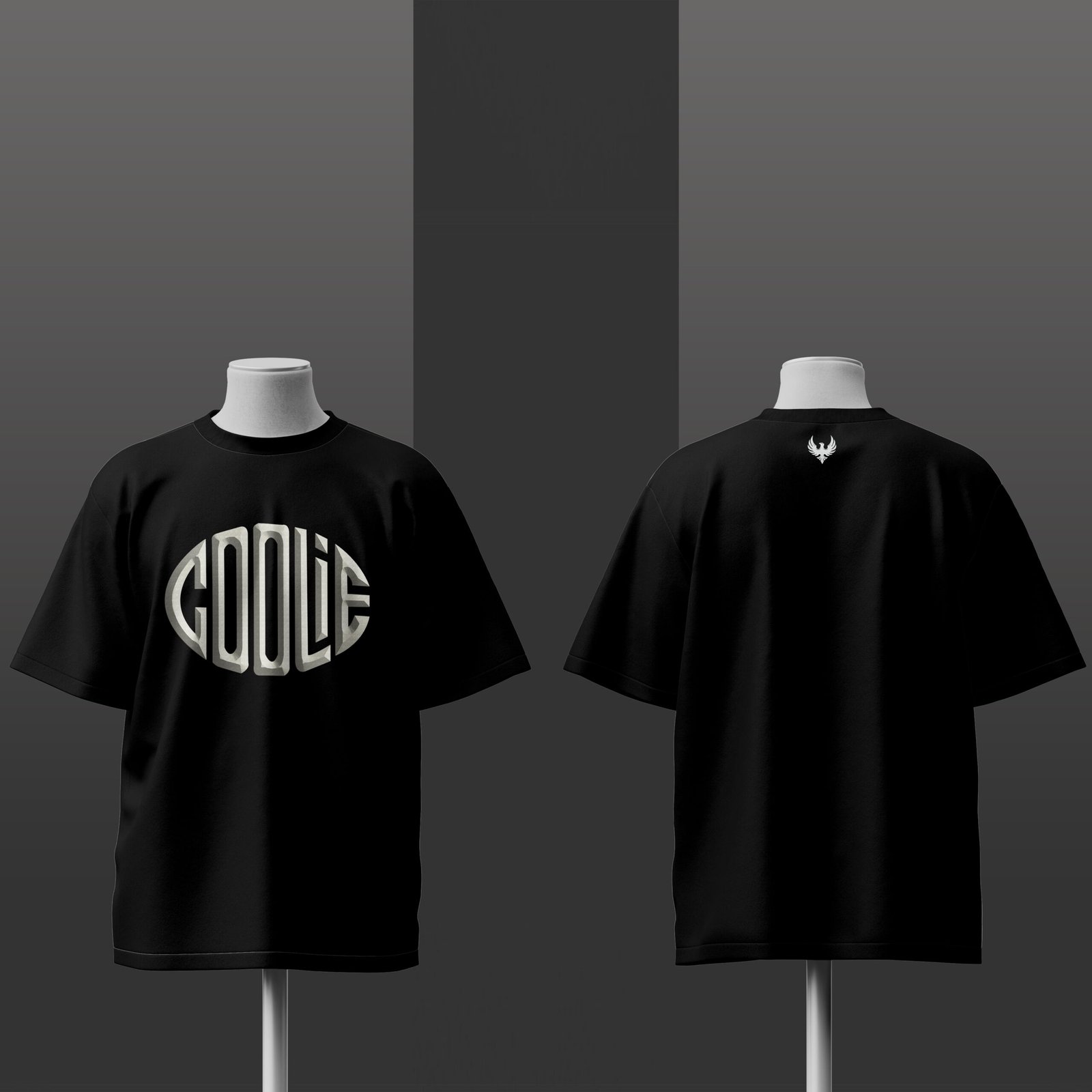 COOLIE BLACK F AND B