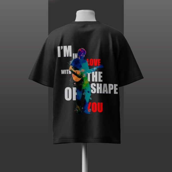 Shape of you edition oversized t-shirt ft "Ed Shereen"