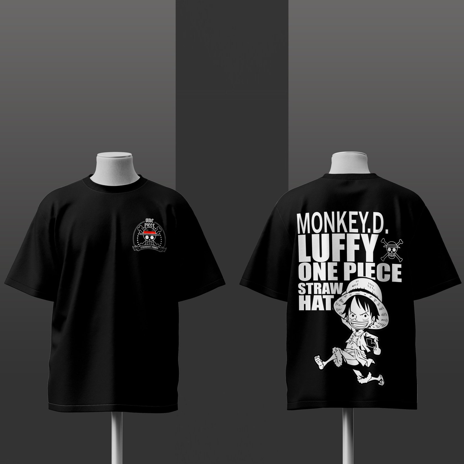 LITTLE LUFFY BLACK F AND B