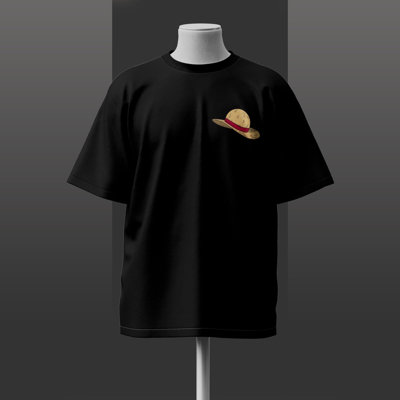 LUFFY BLACK FRONT (1)