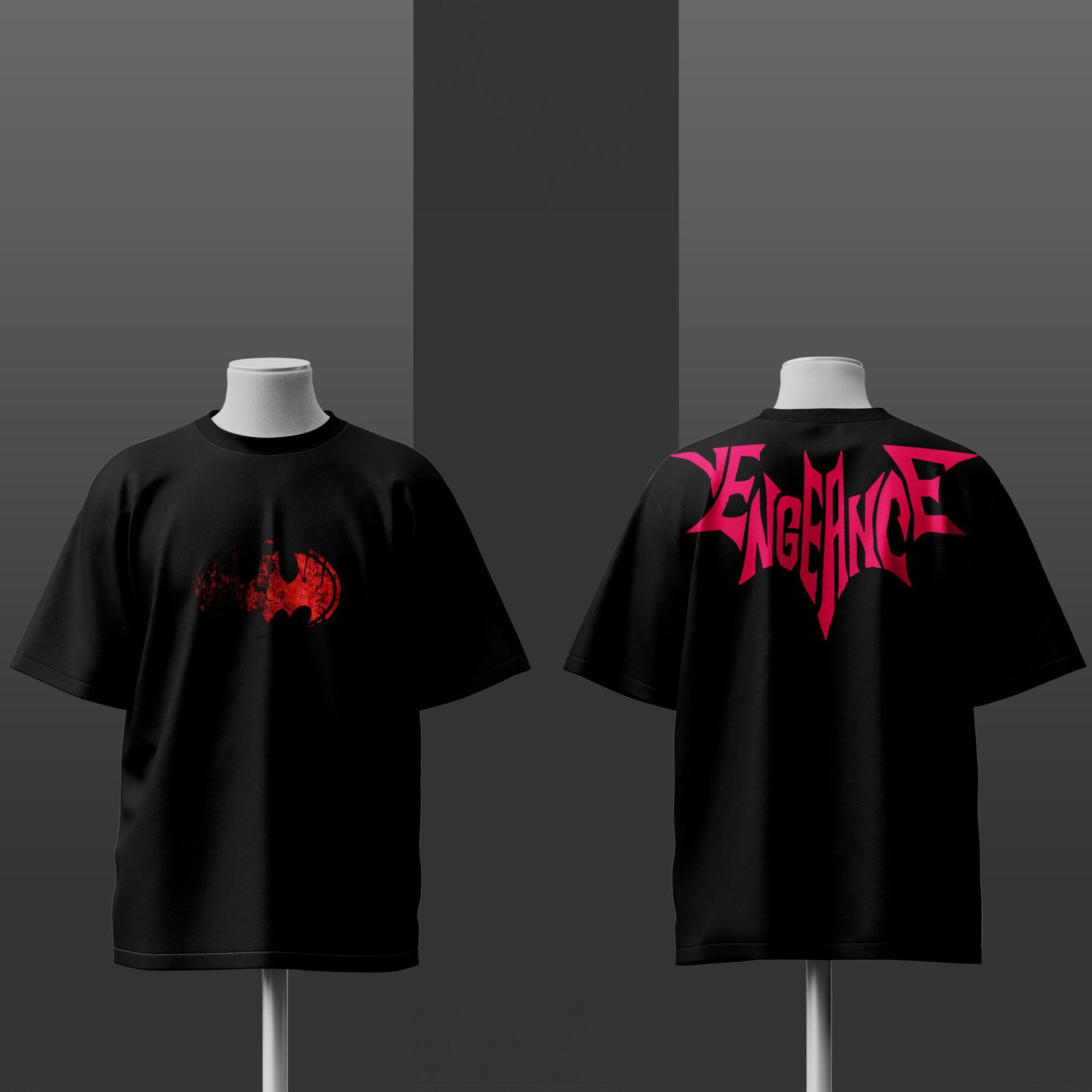 VENGEANCE BLACK F AND B