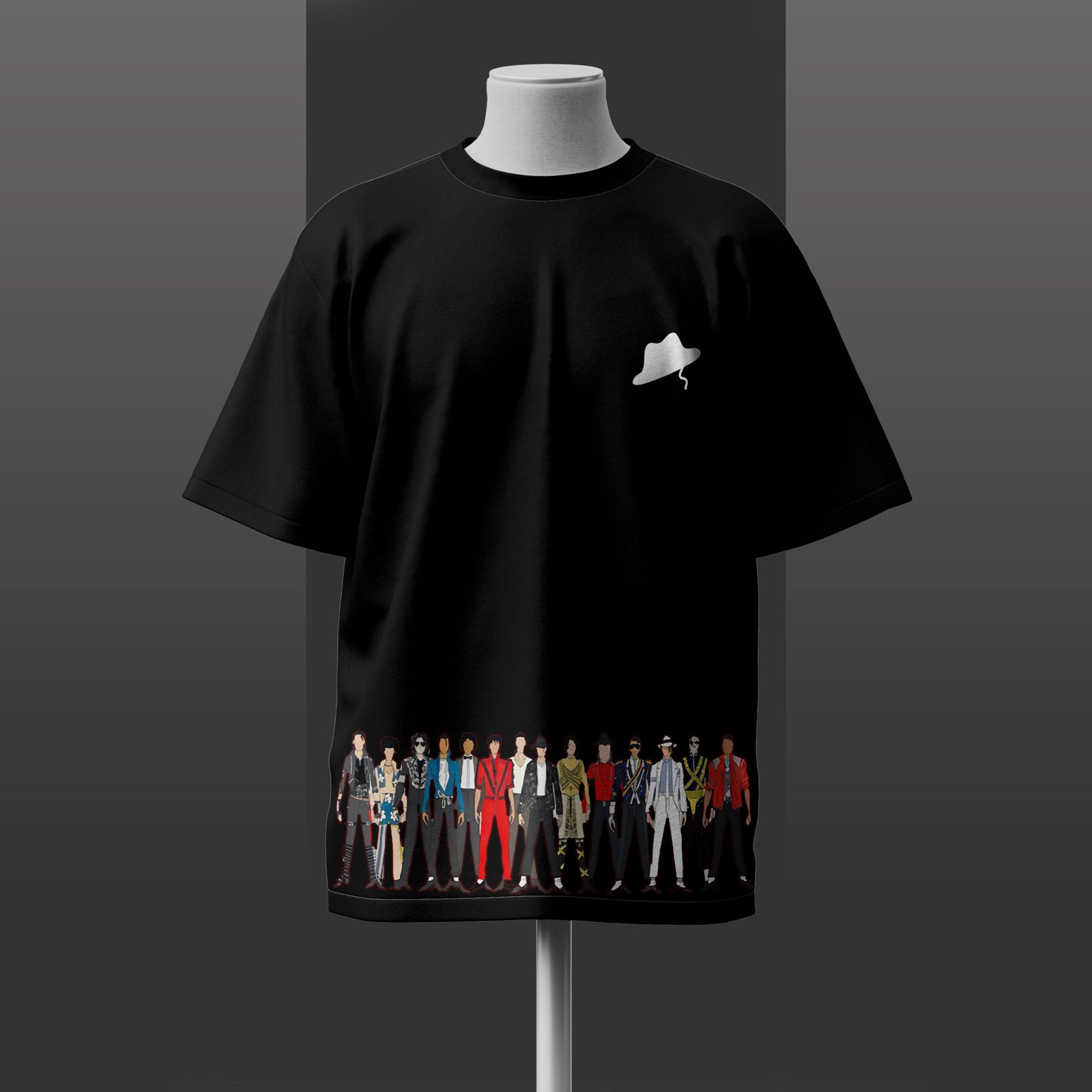 MJ King of pop Oversized Tshirt