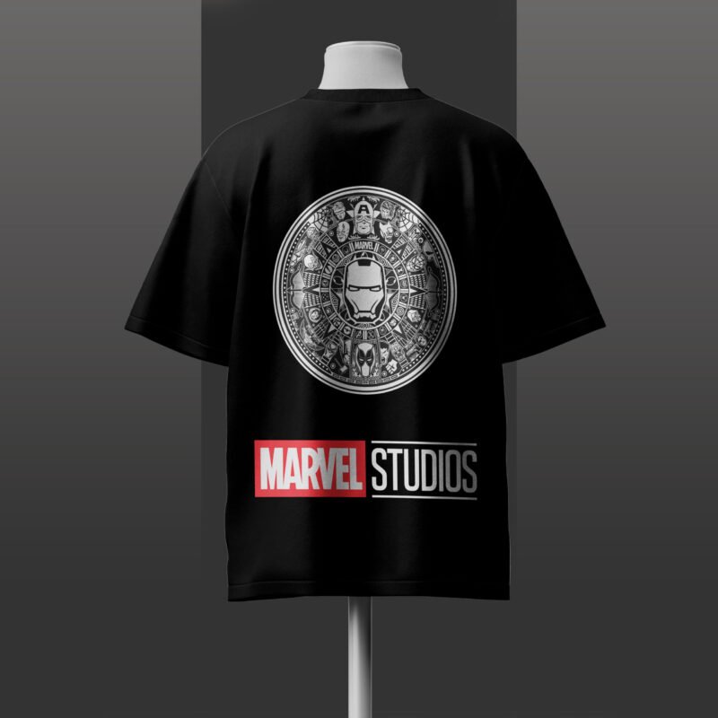 Marvel Studios Oversized T-Shirt with superhero graphic print – Lumos