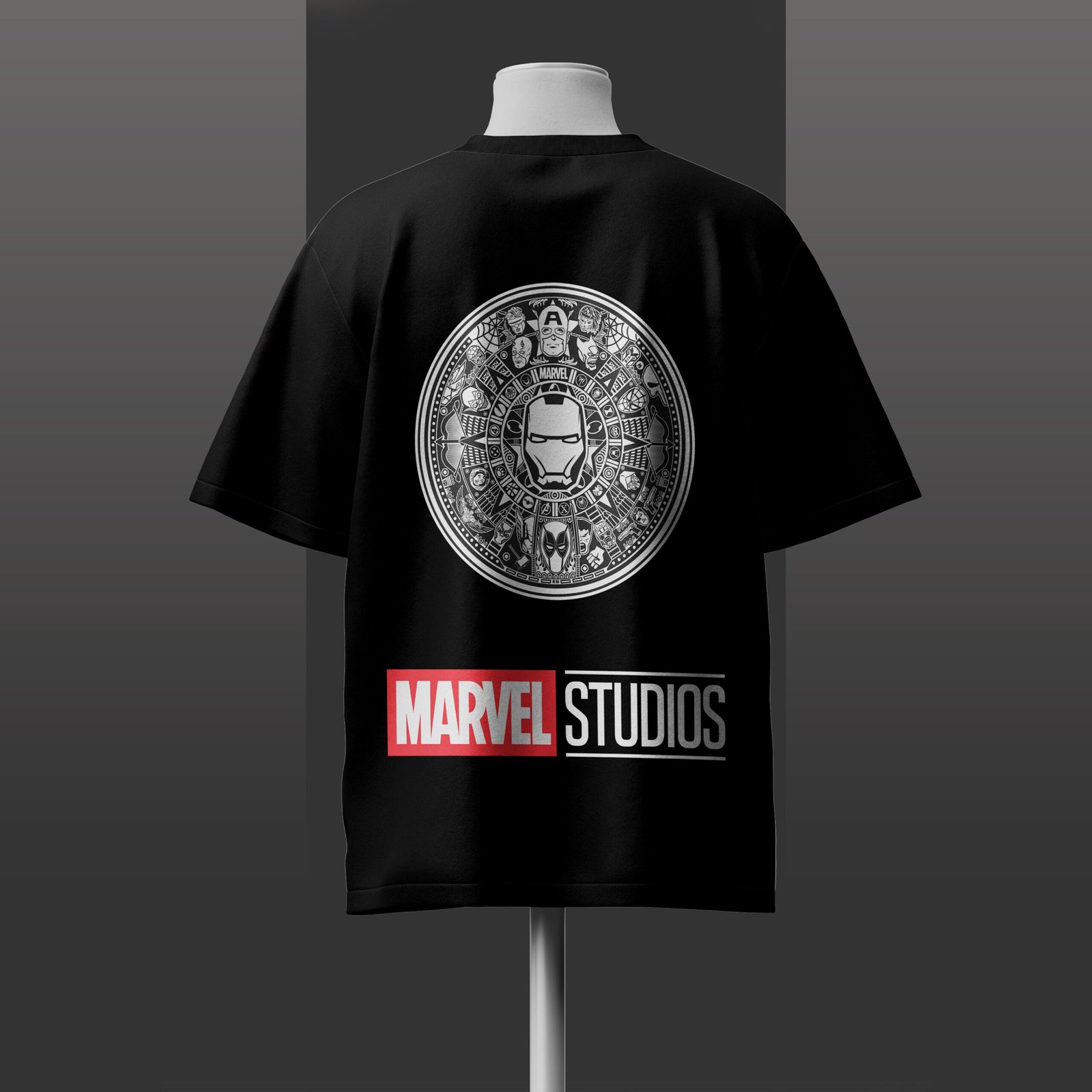 Marvel Studios T-shirt. Featuring the iconic logo