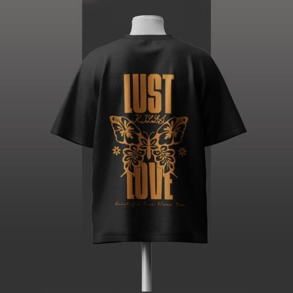 LUST KILLS LOVE – Oversized Graphic T-Shirt