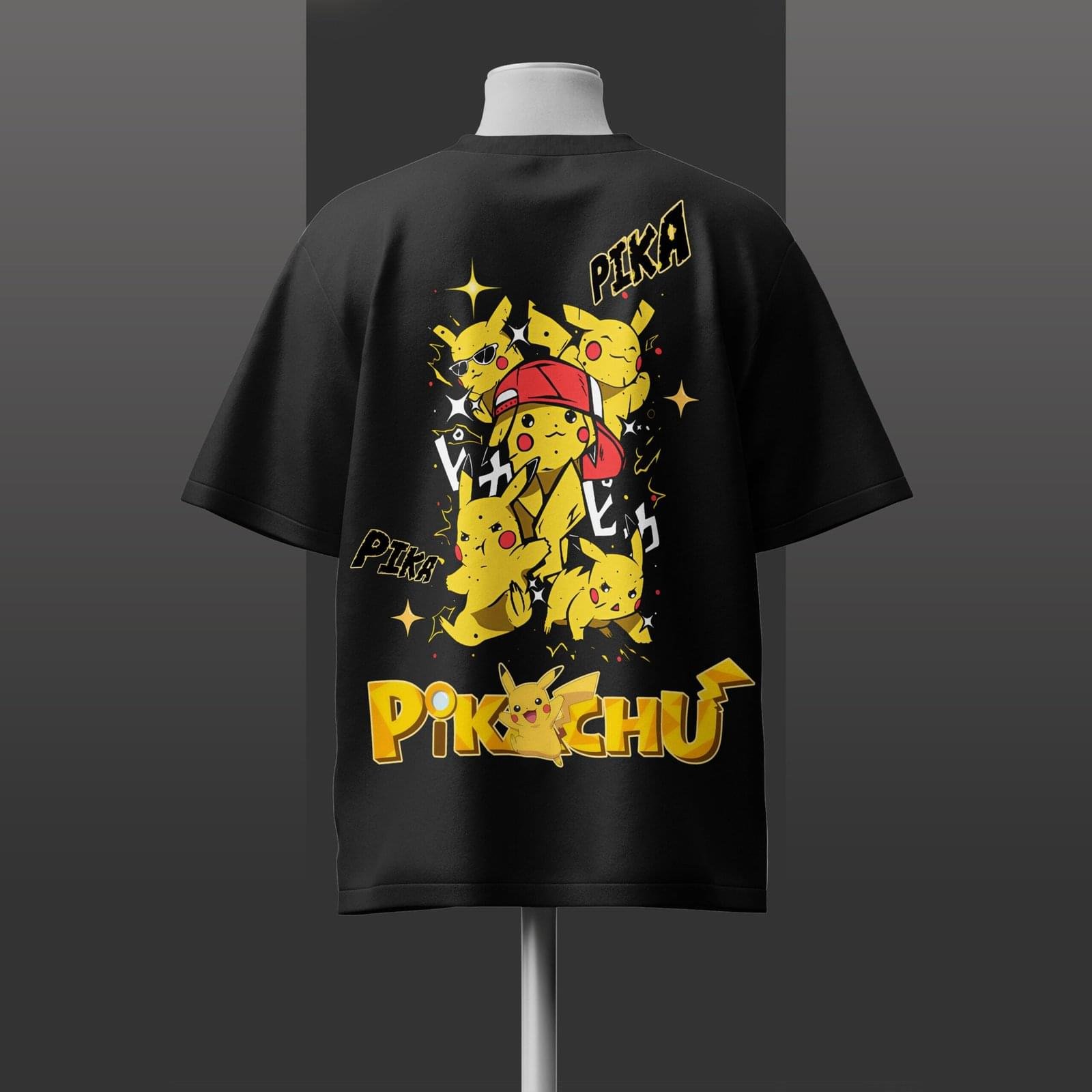 Pika Pika Pikachu Oversized T-shirt