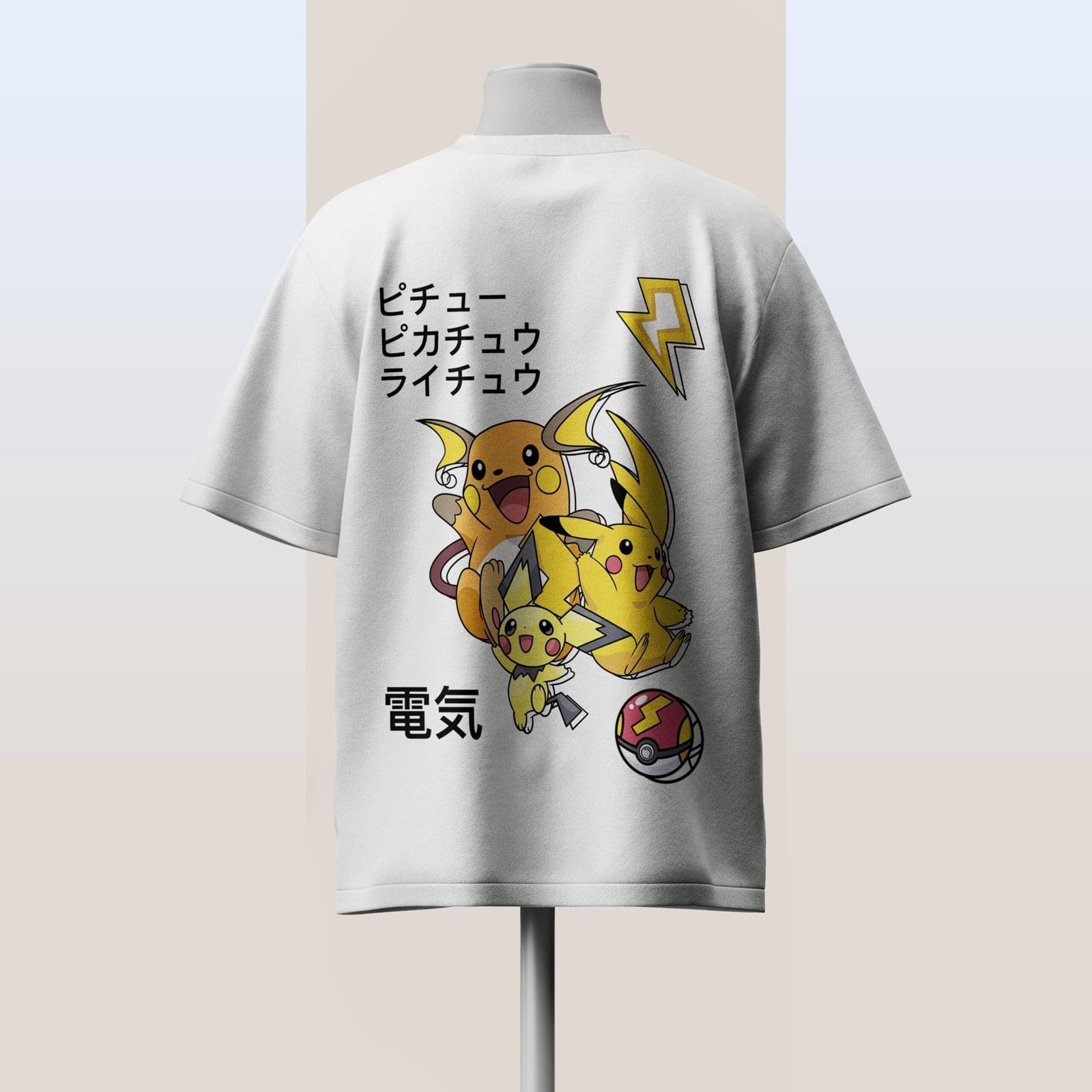 Pikachu thunderzz tee