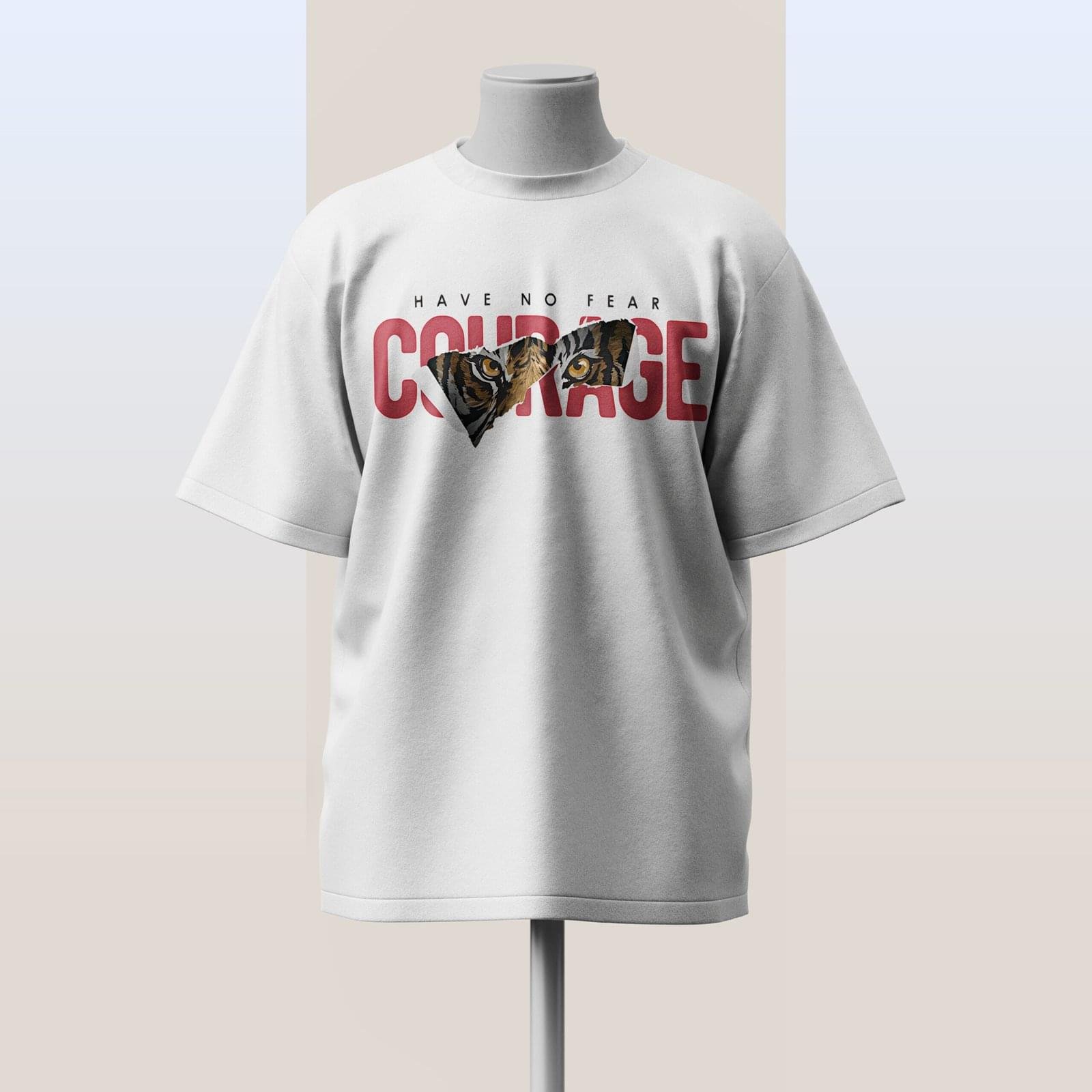 Courage tiger tee